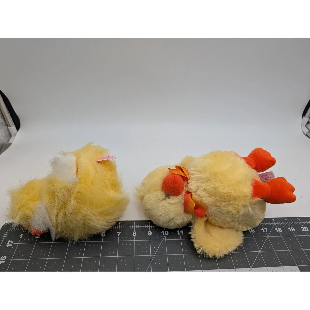 Russ Plush Waddles Chirples Duck Chick Lot Yellow Orange Easter Ducklings‎